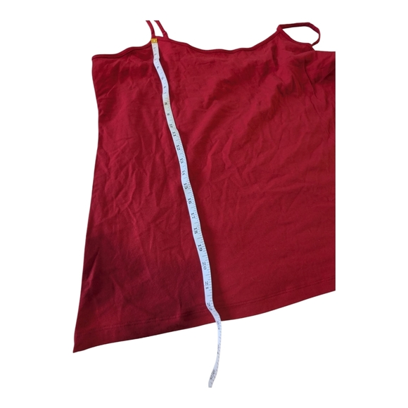 George Plus Red Tank Top. Size 3X. New. - Picture 6 of 6